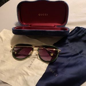 Gucci SunGlasses,Case & Dust Rag